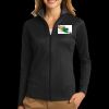Ladies Vertical Texture Full Zip Jacket Thumbnail