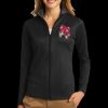 Ladies Vertical Texture Full Zip Jacket Thumbnail