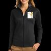 Ladies Vertical Texture Full Zip Jacket Thumbnail