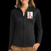 Ladies Vertical Texture Full Zip Jacket Thumbnail