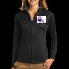 Ladies Vertical Texture Full Zip Jacket Thumbnail