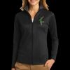 Ladies Vertical Texture Full Zip Jacket Thumbnail