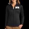 Ladies Vertical Texture Full Zip Jacket Thumbnail