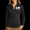 Ladies Vertical Texture Full Zip Jacket Thumbnail