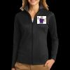 Ladies Vertical Texture Full Zip Jacket Thumbnail
