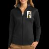 Ladies Vertical Texture Full Zip Jacket Thumbnail
