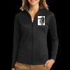 Ladies Vertical Texture Full Zip Jacket Thumbnail