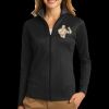 Ladies Vertical Texture Full Zip Jacket Thumbnail