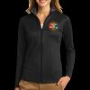 Ladies Vertical Texture Full Zip Jacket Thumbnail