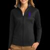 Ladies Vertical Texture Full Zip Jacket Thumbnail