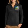 Ladies Vertical Texture Full Zip Jacket Thumbnail