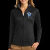 Ladies Vertical Texture Full Zip Jacket Thumbnail