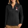 Ladies Vertical Texture Full Zip Jacket Thumbnail