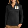 Ladies Vertical Texture Full Zip Jacket Thumbnail