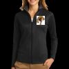 Ladies Vertical Texture Full Zip Jacket Thumbnail