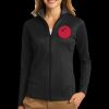 Ladies Vertical Texture Full Zip Jacket Thumbnail