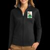 Ladies Vertical Texture Full Zip Jacket Thumbnail