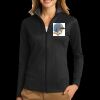 Ladies Vertical Texture Full Zip Jacket Thumbnail