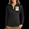 Ladies Vertical Texture Full Zip Jacket Thumbnail