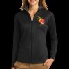 Ladies Vertical Texture Full Zip Jacket Thumbnail
