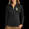 Ladies Vertical Texture Full Zip Jacket Thumbnail
