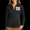 Ladies Vertical Texture Full Zip Jacket Thumbnail