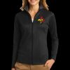 Ladies Vertical Texture Full Zip Jacket Thumbnail