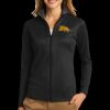 Ladies Vertical Texture Full Zip Jacket Thumbnail