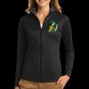 Ladies Vertical Texture Full Zip Jacket Thumbnail