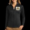 Ladies Vertical Texture Full Zip Jacket Thumbnail