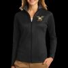 Ladies Vertical Texture Full Zip Jacket Thumbnail