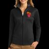 Ladies Vertical Texture Full Zip Jacket Thumbnail