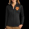 Ladies Vertical Texture Full Zip Jacket Thumbnail