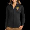Ladies Vertical Texture Full Zip Jacket Thumbnail
