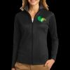 Ladies Vertical Texture Full Zip Jacket Thumbnail