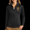 Ladies Vertical Texture Full Zip Jacket Thumbnail