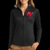 Ladies Vertical Texture Full Zip Jacket Thumbnail