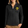 Ladies Vertical Texture Full Zip Jacket Thumbnail