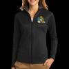 Ladies Vertical Texture Full Zip Jacket Thumbnail