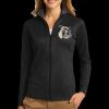 Ladies Vertical Texture Full Zip Jacket Thumbnail