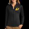 Ladies Vertical Texture Full Zip Jacket Thumbnail