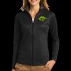 Ladies Vertical Texture Full Zip Jacket Thumbnail