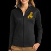 Ladies Vertical Texture Full Zip Jacket Thumbnail