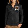 Ladies Vertical Texture Full Zip Jacket Thumbnail