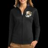 Ladies Vertical Texture Full Zip Jacket Thumbnail