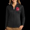 Ladies Vertical Texture Full Zip Jacket Thumbnail