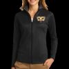 Ladies Vertical Texture Full Zip Jacket Thumbnail