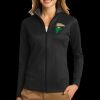 Ladies Vertical Texture Full Zip Jacket Thumbnail
