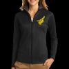 Ladies Vertical Texture Full Zip Jacket Thumbnail