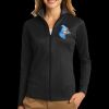 Ladies Vertical Texture Full Zip Jacket Thumbnail